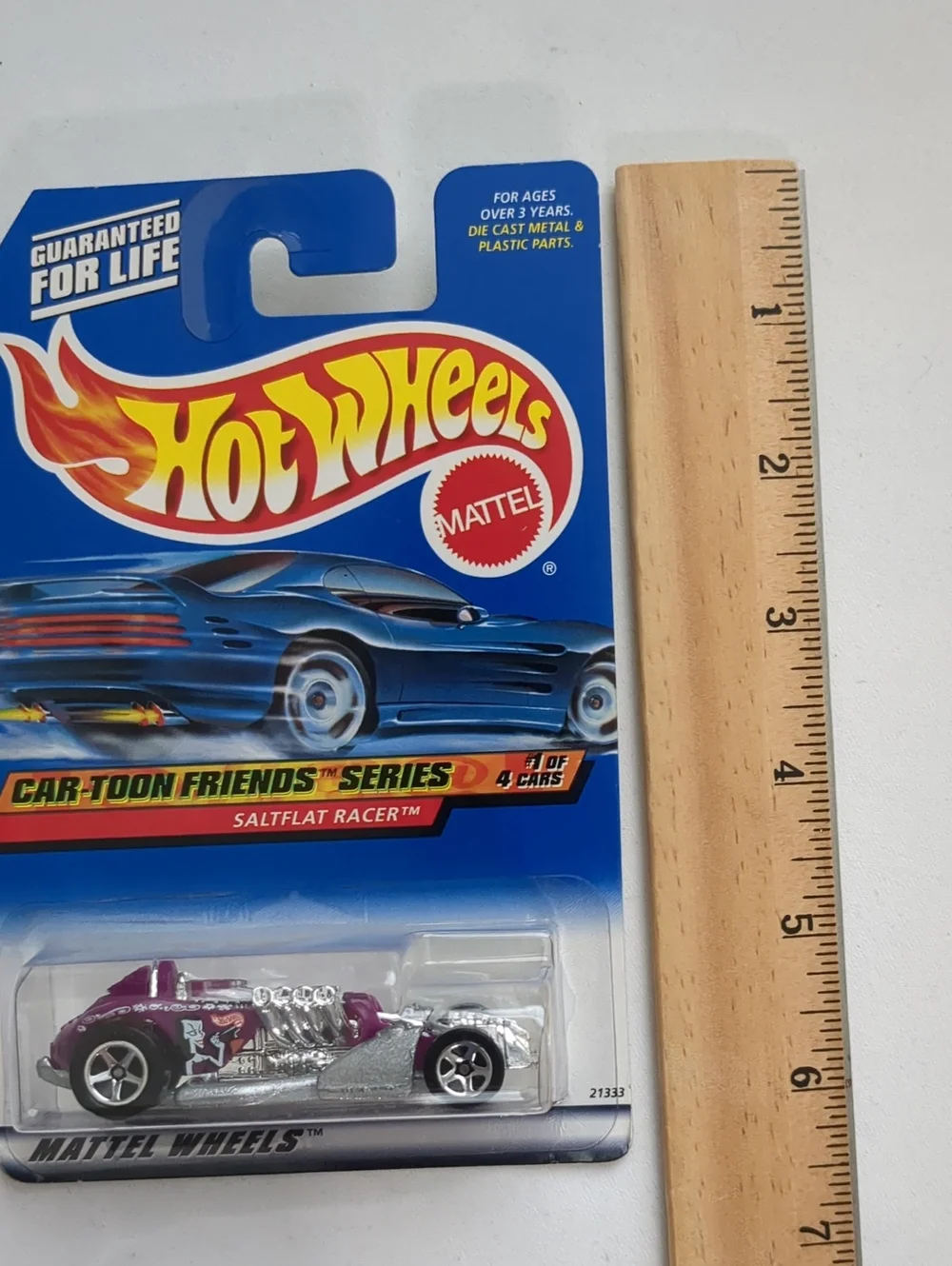 Hot Wheels Car-Toon Friends Series #1/4 Saltflat Racer1998
